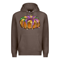 Coffee king cake Premium Hoodie - BarkalooDesign
