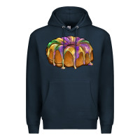 Navy king cake Premium Hoodie - BarkalooDesign