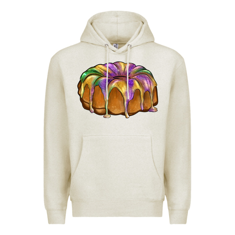 King Cake Premium Hoodie by BarkalooDesign | Teevron