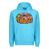 Ocean Blue king cake Premium Hoodie - BarkalooDesign