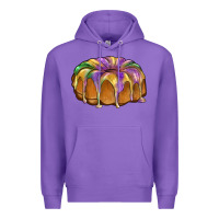 Purple king cake Premium Hoodie - BarkalooDesign