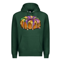 Sports Green king cake Premium Hoodie - BarkalooDesign