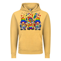 Vintage Mustard lgbtq gnome Vintage Hoodie - BarkalooDesign