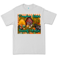 Pumpkin Kisses Harvest Wishes Tumbler Premium Tee | Teevron