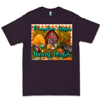 Plum pumpkin kisses harvest wishes tumbler Premium Tee - BundleAndBundleShop