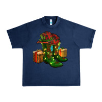 Navy cowboy hat with boots christmas Urban Heavy Tee - RanaPortraitStore