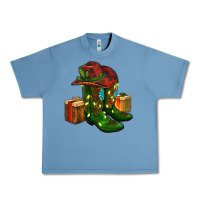 Pebble Blue cowboy hat with boots christmas Urban Heavy Tee - RanaPortraitStore