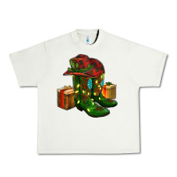 Pistachio cowboy hat with boots christmas Urban Heavy Tee - RanaPortraitStore