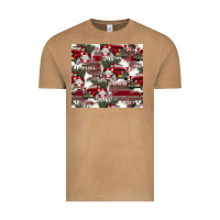 Vintage Camel vintage christmas car pattern Vintage Tee - CowhideDigitalArt