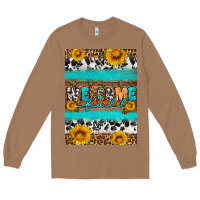 Toasted Coconut Welcome fall Long Sleeve Tee - Artiststas