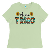 Matcha mama tried Ladies Tee - CowhideDigitalArt