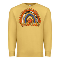 Antique Gold Basketball Rainbow Premium Sweatshirt - RanaPortraitStore