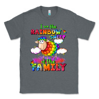 Charcoal Heather I am the rainbow sheep of the family Classic Tee - FaDigitalArtStudio
