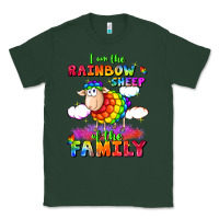 Sports Green I am the rainbow sheep of the family Classic Tee - FaDigitalArtStudio