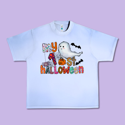 My 1st Halloween Urban Heavy Tee Designed By Cowhidedigitalart