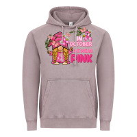 Vintage Zinc in october we wear pink gnome Vintage Hoodie - BarkalooDesign