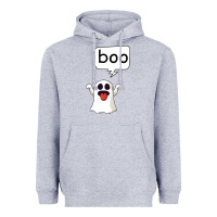 Heather Grey Boo Heavyweight Hoodie - Bettercallsaul