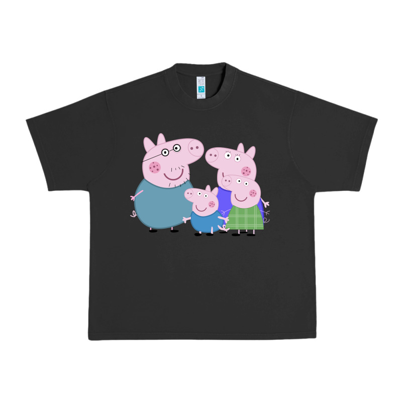 Peppa Pig Family Urban Heavy Tee by artisFamous | Teevron