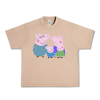 Burro peppa pig family Urban Heavy Tee - artisFamous