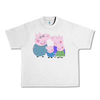 Lunar Rock peppa pig family Urban Heavy Tee - artisFamous