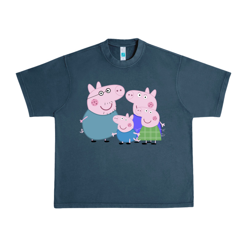 Peppa Pig Family Urban Heavy Tee by artisFamous | Teevron