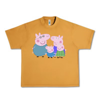 Peanut Butter peppa pig family Urban Heavy Tee - artisFamous