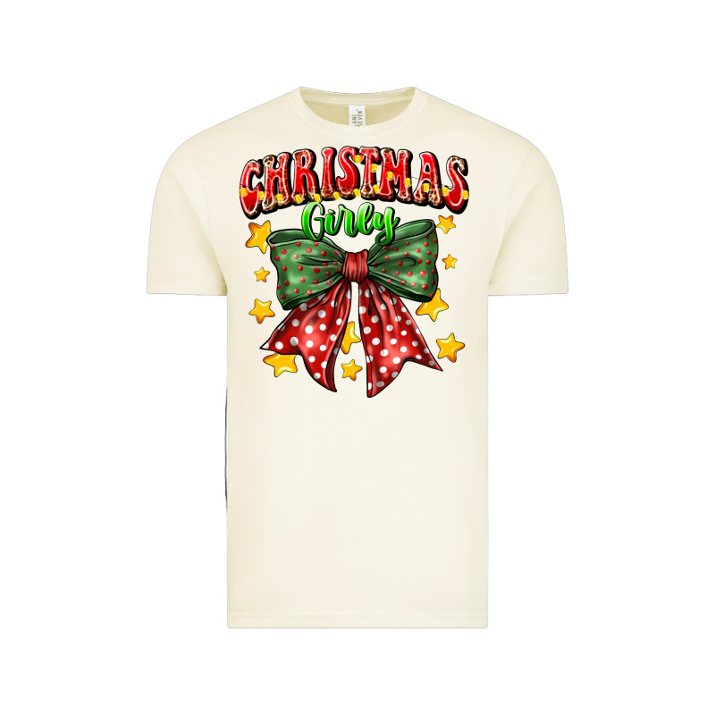 Festive Holiday Bow Design Vintage Tee by CowhideDigitalArt | Teevron