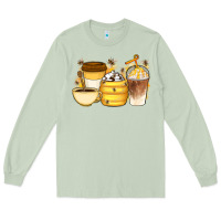 Matcha Bee Honey Coffee Cups Long Sleeve Tee - Artiststas