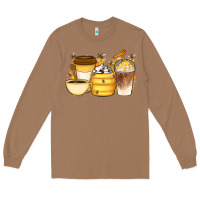 Toasted Coconut Bee Honey Coffee Cups Long Sleeve Tee - Artiststas