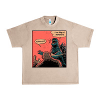 French Oak i am king of monsters Urban Heavy Tee - artisFamous