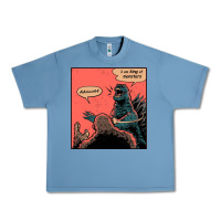 Pebble Blue i am king of monsters Urban Heavy Tee - artisFamous