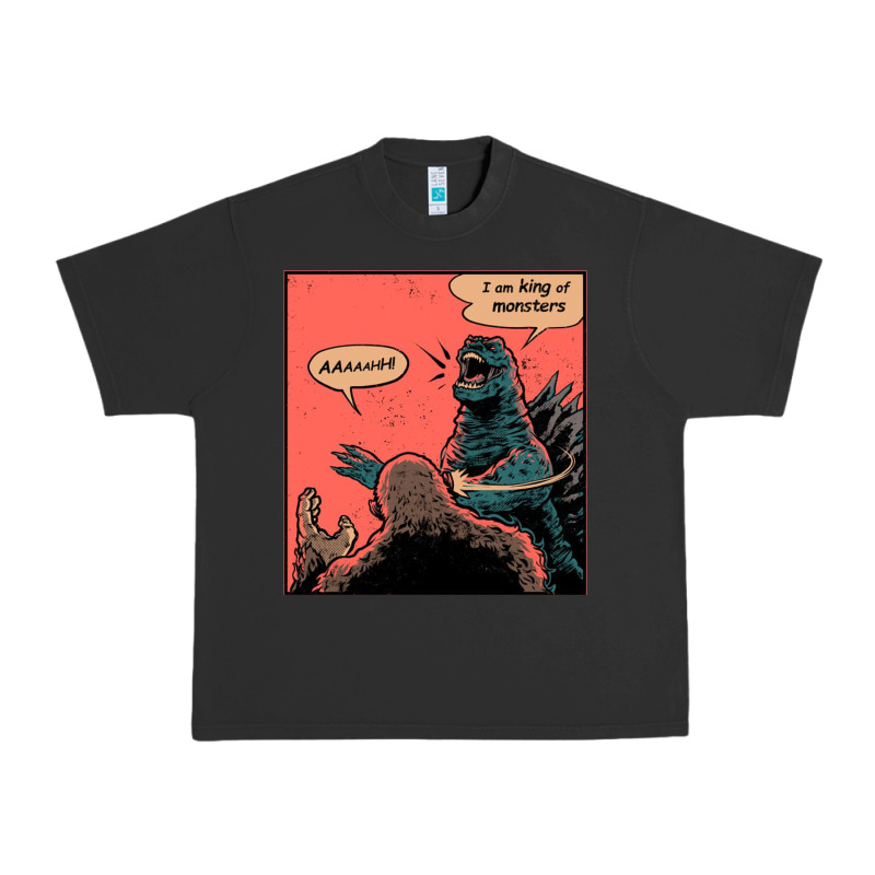 I Am King Of Monsters Urban Heavy Tee by artisFamous | Teevron