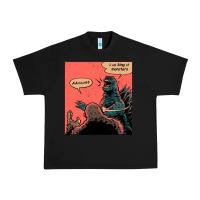 Black i am king of monsters Urban Heavy Tee - artisFamous