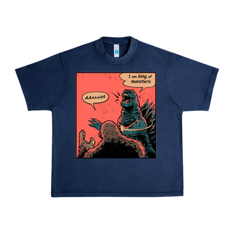 I Am King Of Monsters Urban Heavy Tee by artisFamous | Teevron