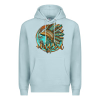 Blue Mist wild soul Premium Hoodie - BarkalooDesign