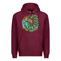 Burgundy wild soul Premium Hoodie - BarkalooDesign
