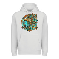 Dove Grey wild soul Premium Hoodie - BarkalooDesign