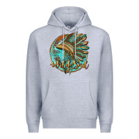 Heather Grey wild soul Premium Hoodie - BarkalooDesign