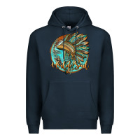 Navy wild soul Premium Hoodie - BarkalooDesign