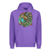 Purple wild soul Premium Hoodie - BarkalooDesign