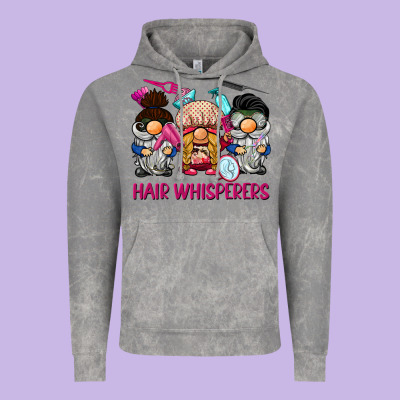 Hair Whisperers Vintage Hoodie Designed By Barkaloodesign