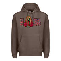 Coffee Hija Lady Of Guadalupe Premium Hoodie - Jasminsmagicworld
