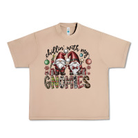 Burro Chillin With My Gnomies Urban Heavy Tee - CowhideDigitalArt