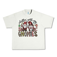 Pistachio Chillin With My Gnomies Urban Heavy Tee - CowhideDigitalArt