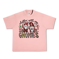 Salmon Chillin With My Gnomies Urban Heavy Tee - CowhideDigitalArt