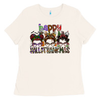 Bone happy hallothanksmas Ladies Tee - SublimationCraftShop