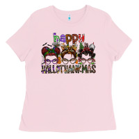 Happy Hallothanksmas Ladies Tee | Teevron