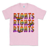 Bubblegum Pink rights rights rights pride Classic Tee - FaDigitalArtStudio