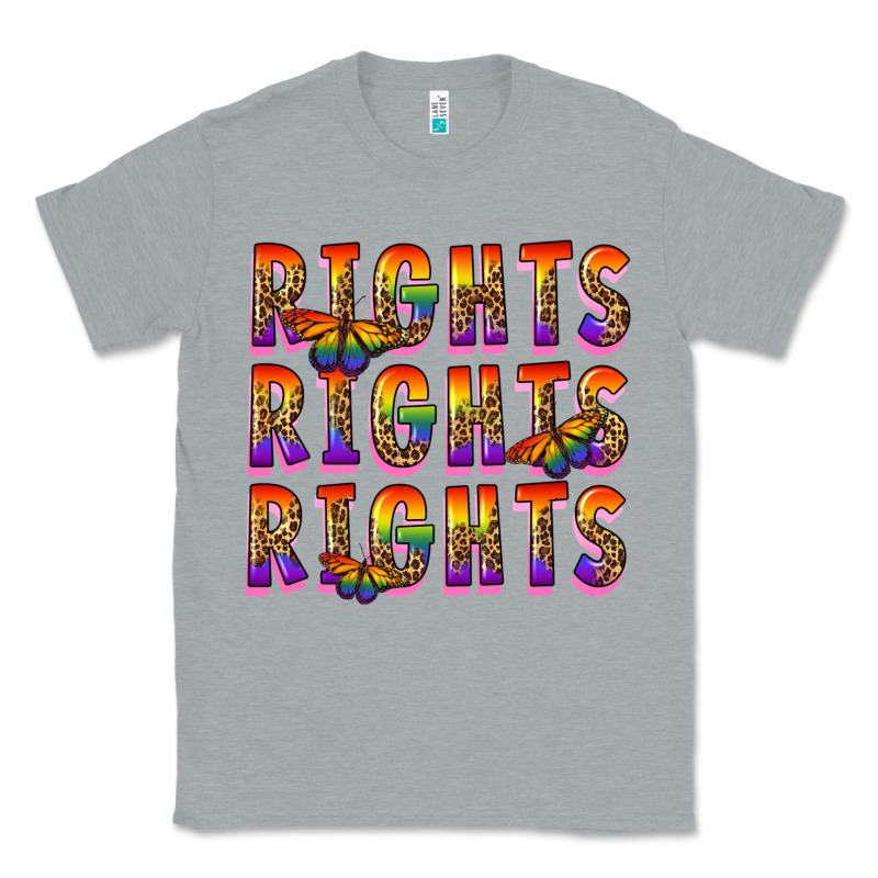 Rights Rights Rights Pride Classic Tee by FaDigitalArtStudio | Teevron