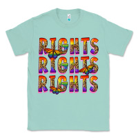Seafoam rights rights rights pride Classic Tee - FaDigitalArtStudio